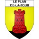 Stickers coat of arms Le Plan-de-la-Tour adhesive sticker
