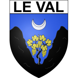 Le Val Sticker wappen, gelsenkirchen, augsburg, klebender aufkleber