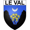 Le Val 83 ville sticker blason écusson autocollant adhésif