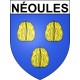 Stickers coat of arms Néoules adhesive sticker