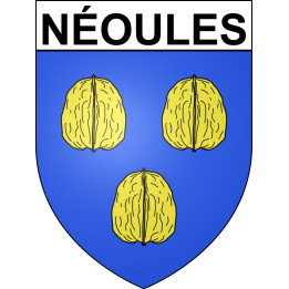 Stickers coat of arms Néoules adhesive sticker