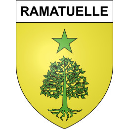 Stickers coat of arms Ramatuelle adhesive sticker