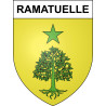 Stickers coat of arms Ramatuelle adhesive sticker