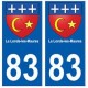 83 La Londe-les-Maures aufkleber plakette ez stadt