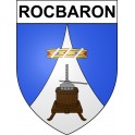 Stickers coat of arms Rocbaron adhesive sticker