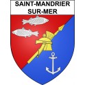 Stickers coat of arms Saint-Mandrier-sur-Mer adhesive sticker