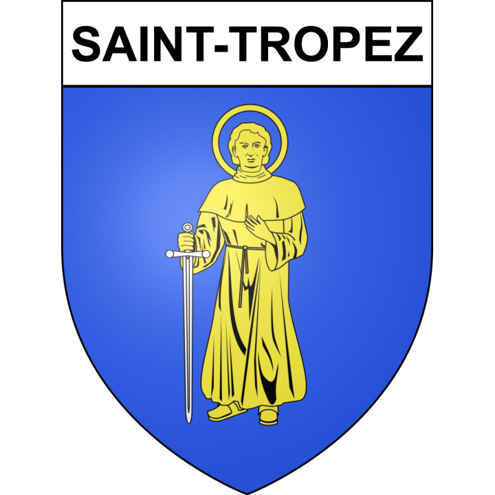 Saint-Tropez Sticker wappen, gelsenkirchen, augsburg, klebender aufkleber