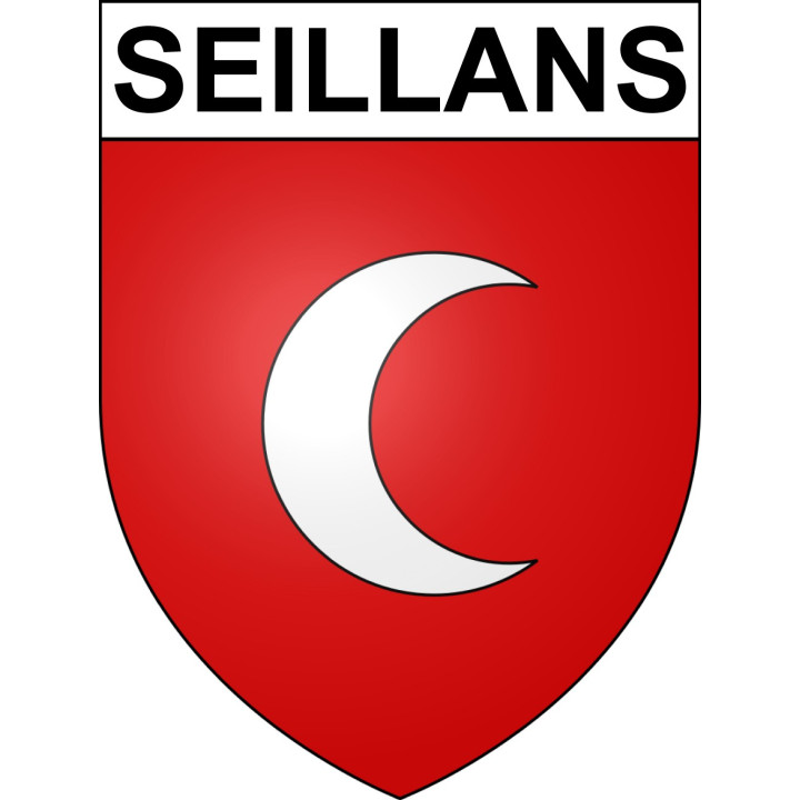 Stickers coat of arms Seillans adhesive sticker