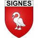 Signes Sticker wappen, gelsenkirchen, augsburg, klebender aufkleber