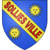 Adesivi stemma Solliès-Ville adesivo