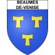 Stickers coat of arms Beaumes-de-Venise adhesive sticker