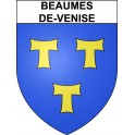 Stickers coat of arms Beaumes-de-Venise adhesive sticker