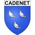 Stickers coat of arms Cadenet adhesive sticker