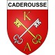 Adesivi stemma Caderousse adesivo
