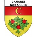 Adesivi stemma Camaret-sur-Aigues adesivo