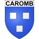 Stickers coat of arms Caromb adhesive sticker