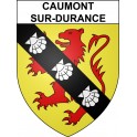 Caumont-sur-Durance 84 ville sticker blason écusson autocollant adhésif