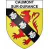 Stickers coat of arms Caumont-sur-Durance adhesive sticker
