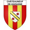 Adesivi stemma Châteauneuf-de-Gadagne adesivo