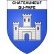 Adesivi stemma Châteauneuf-du-Pape adesivo