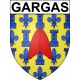 Stickers coat of arms Gargas adhesive sticker