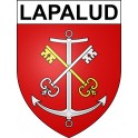 Stickers coat of arms Lapalud adhesive sticker