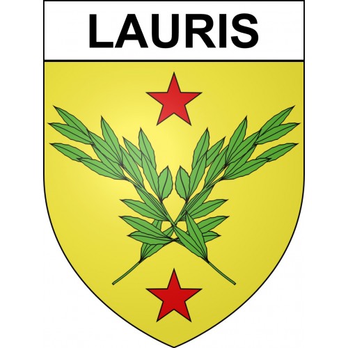 Stickers coat of arms Lauris adhesive sticker