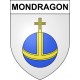 Mondragon Sticker wappen, gelsenkirchen, augsburg, klebender aufkleber