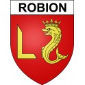 Robion Sticker wappen, gelsenkirchen, augsburg, klebender aufkleber