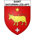 Saint-Saturnin-lès-Apt Sticker wappen, gelsenkirchen, augsburg, klebender aufkleber