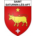 Stickers coat of arms Saint-Saturnin-lès-Apt adhesive sticker