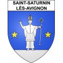 Saint-Saturnin-lès-Avignon Sticker wappen, gelsenkirchen, augsburg, klebender aufkleber