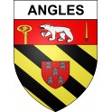 Angles Sticker wappen, gelsenkirchen, augsburg, klebender aufkleber