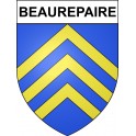 Stickers coat of arms Beaurepaire adhesive sticker