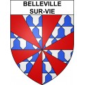Stickers coat of arms Belleville-sur-Vie adhesive sticker
