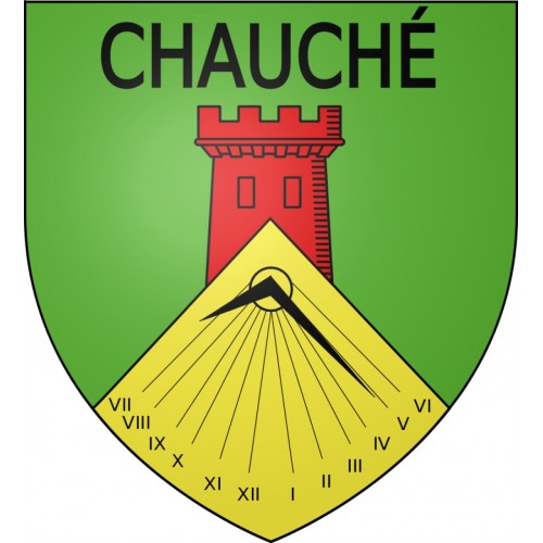 Chauché Sticker wappen, gelsenkirchen, augsburg, klebender aufkleber