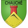 Chauché Sticker wappen, gelsenkirchen, augsburg, klebender aufkleber