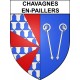Chavagnes-en-Paillers Sticker wappen, gelsenkirchen, augsburg, klebender aufkleber