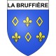 Pegatinas escudo de armas de La Bruffière adhesivo de la etiqueta engomada