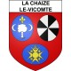 La Chaize-le-Vicomte Sticker wappen, gelsenkirchen, augsburg, klebender aufkleber