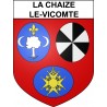 Stickers coat of arms La Chaize-le-Vicomte adhesive sticker