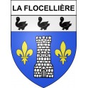 La Flocellière Sticker wappen, gelsenkirchen, augsburg, klebender aufkleber