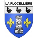 Stickers coat of arms La Flocellière adhesive sticker