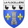 La Flocellière 85 ville sticker blason écusson autocollant adhésif