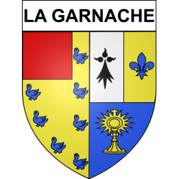 La Garnache Sticker wappen, gelsenkirchen, augsburg, klebender aufkleber
