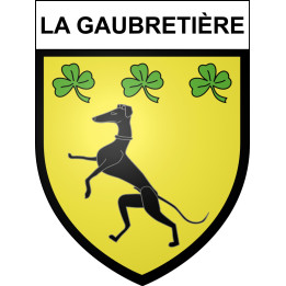 Stickers coat of arms La Gaubretière adhesive sticker