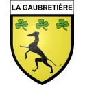 Stickers coat of arms La Gaubretière adhesive sticker
