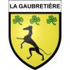 Stickers coat of arms La Gaubretière adhesive sticker