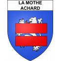 Stickers coat of arms La Mothe-Achard adhesive sticker