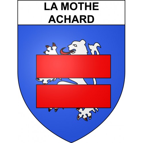 La Mothe-Achard 85 ville sticker blason écusson autocollant adhésif